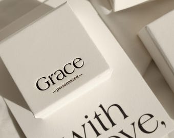 Engraved Name Band Ring by Gracepersonalized - Custom