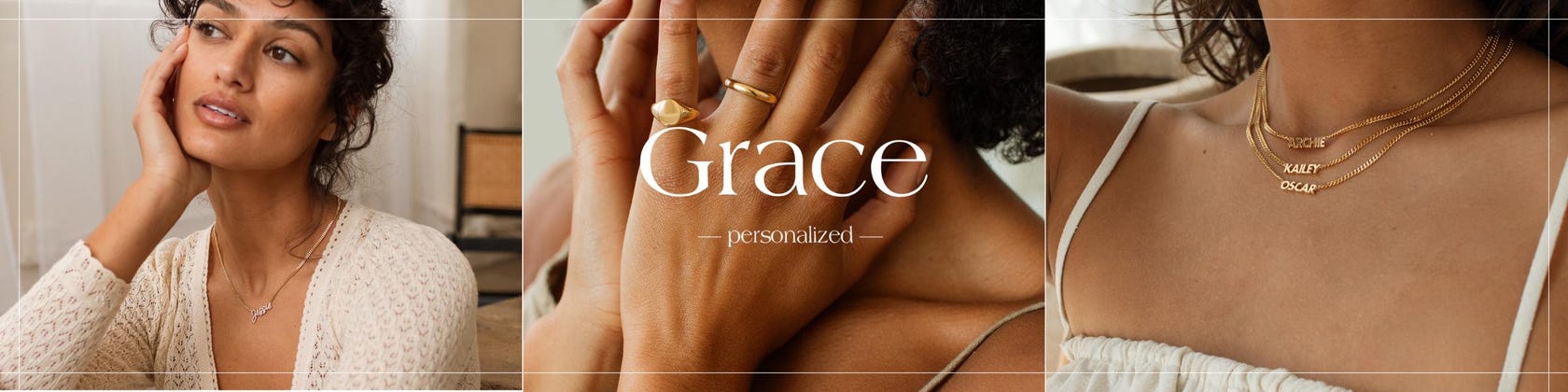 カスタマイズ【Grace Personalized】NATIAネックレス GracePersonalized - Etsy