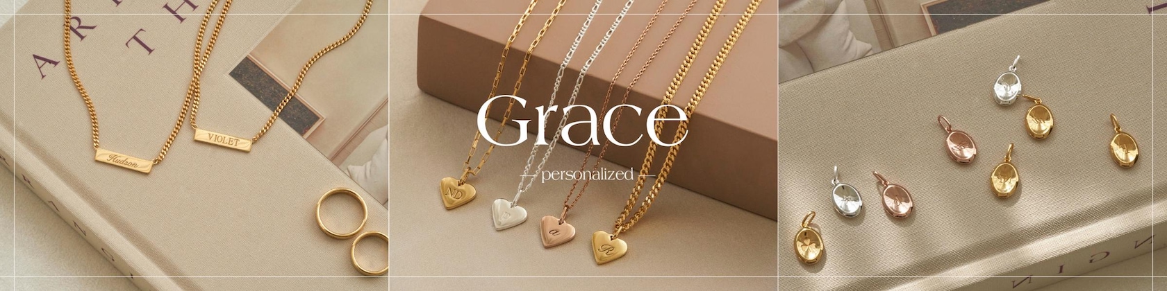 【Grace Personalized】RIXIEリング Custom Oval Signet Ring by Gracepersonalized – Engraved