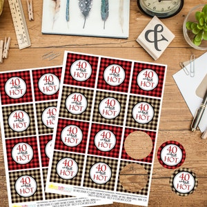 40 and Still HOT Printable 40th Birthday Printable Buffalo - Etsy