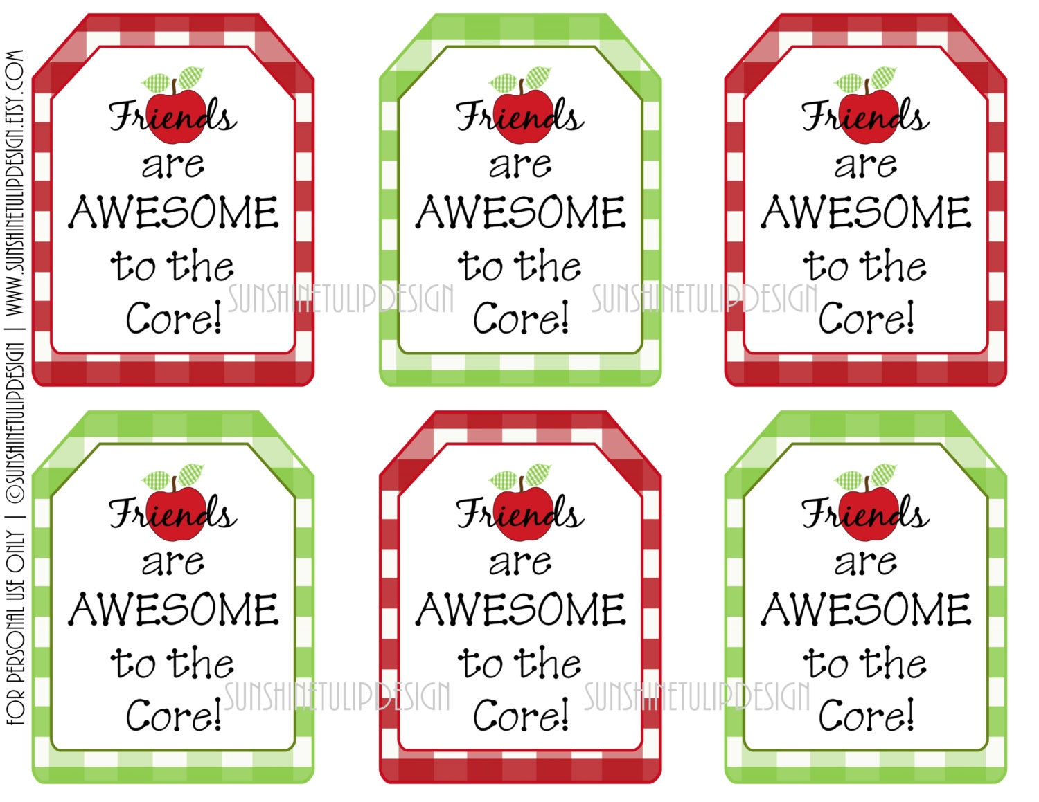 printable-friends-apple-gift-tags-by-sunshinetulipdesign-etsy for Free Online Printable Gift Tags Printable Friends Apple Gift Tags by SUNSHINETULIPDESIGN - Etsy for Free Online Printable Gift Tags