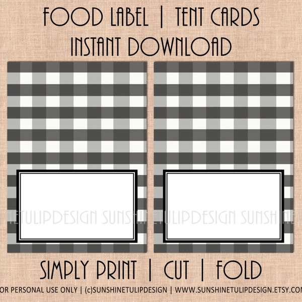 Buffalo Check - Etsy