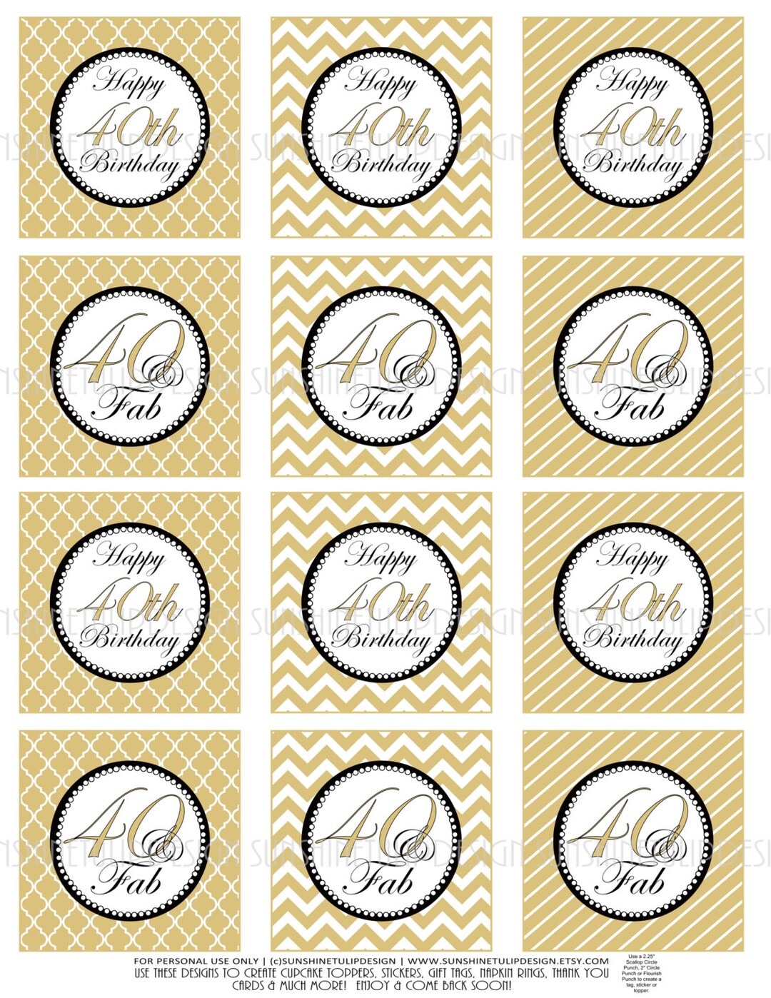 40th-birthday-cupcake-toppers-printable-gold-and-black-40th-birthday-cupcake-toppers-and-gift-tags-by-sunshinetulipdesign-etsy-denmark for Free Printable 40th Birthday Cupcake Toppers 40th Birthday Cupcake Toppers, Printable Gold and Black 40th Birthday Cupcake Toppers and Gift Tags by Sunshinetulipdesign - Etsy Denmark for Free Printable 40th Birthday Cupcake Toppers