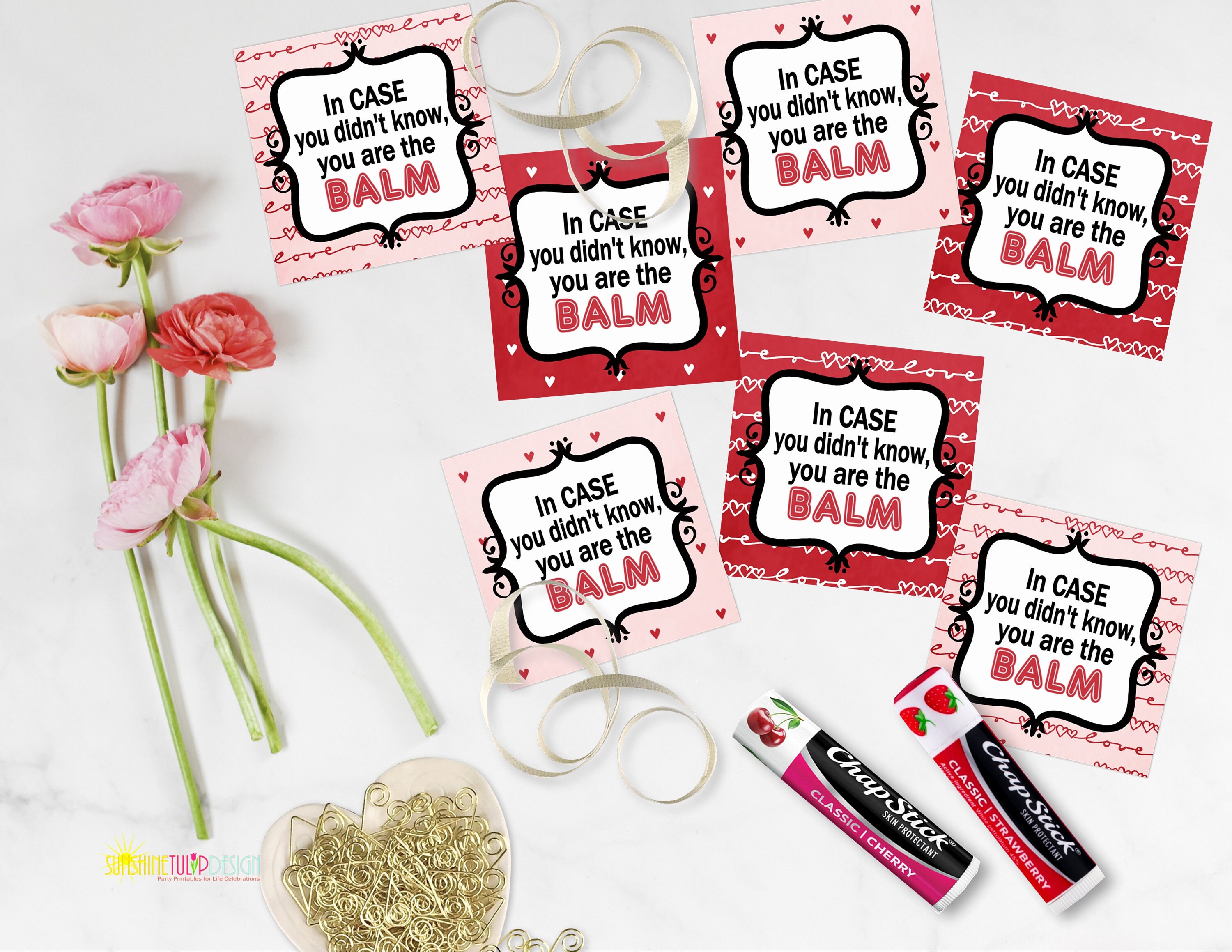 Printable You Are the Balm Teacher Appreciation Gift Tags - Etsy