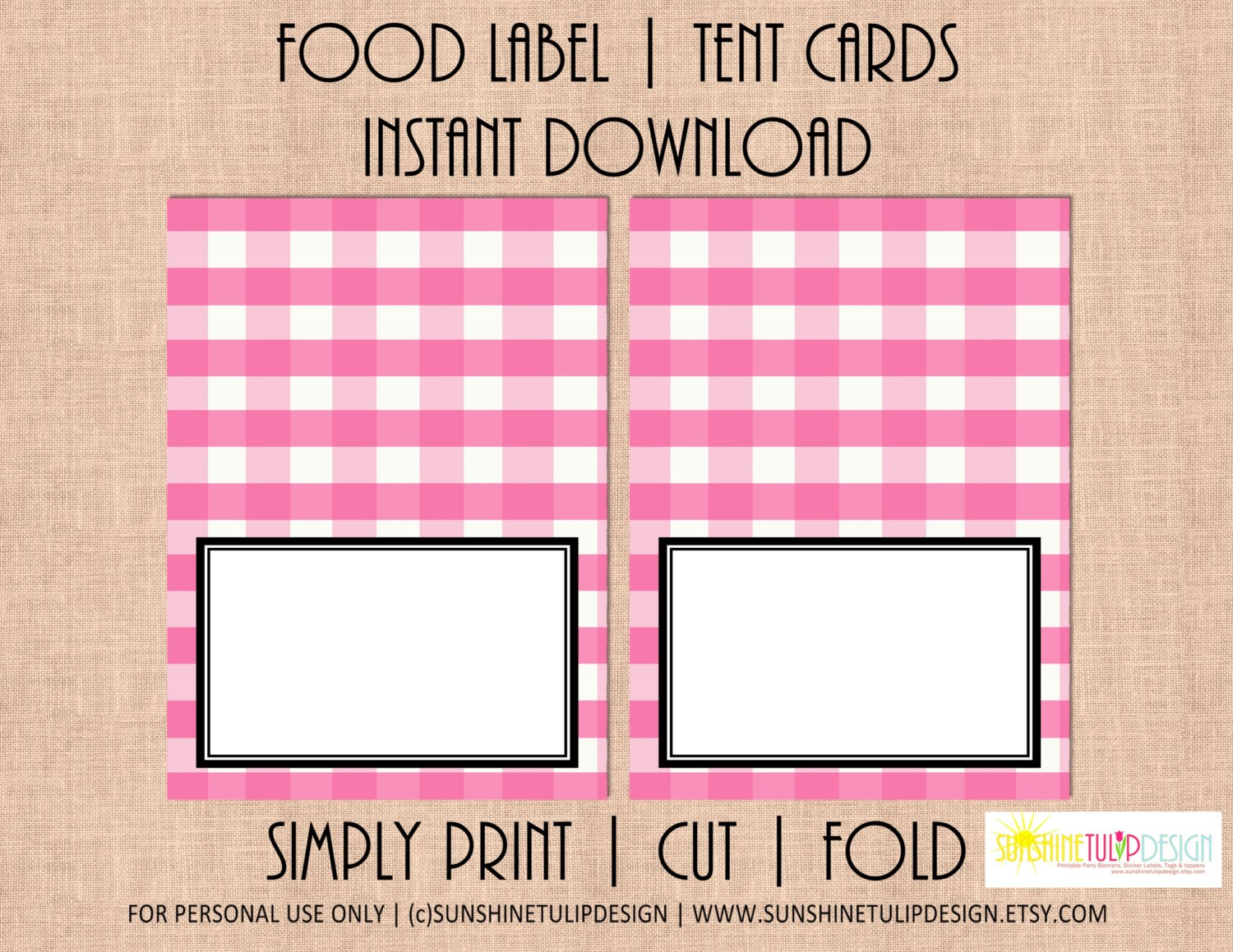 Printable Buffalo Plaid Check Printable Plaid Pink and White | Etsy
