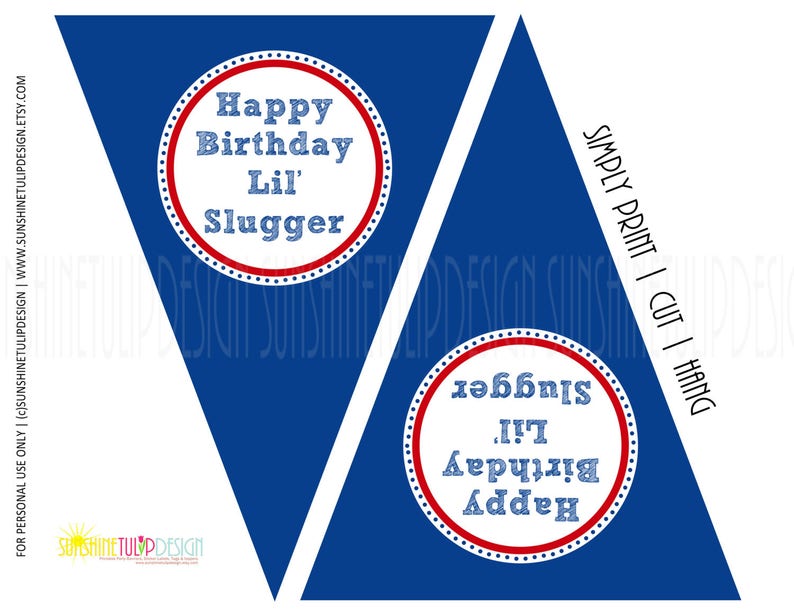 Printable Baseball Birthday Banner Printable Happy Birthday Etsy printable-baseball-birthday-banner-printable-happy-birthday-etsy