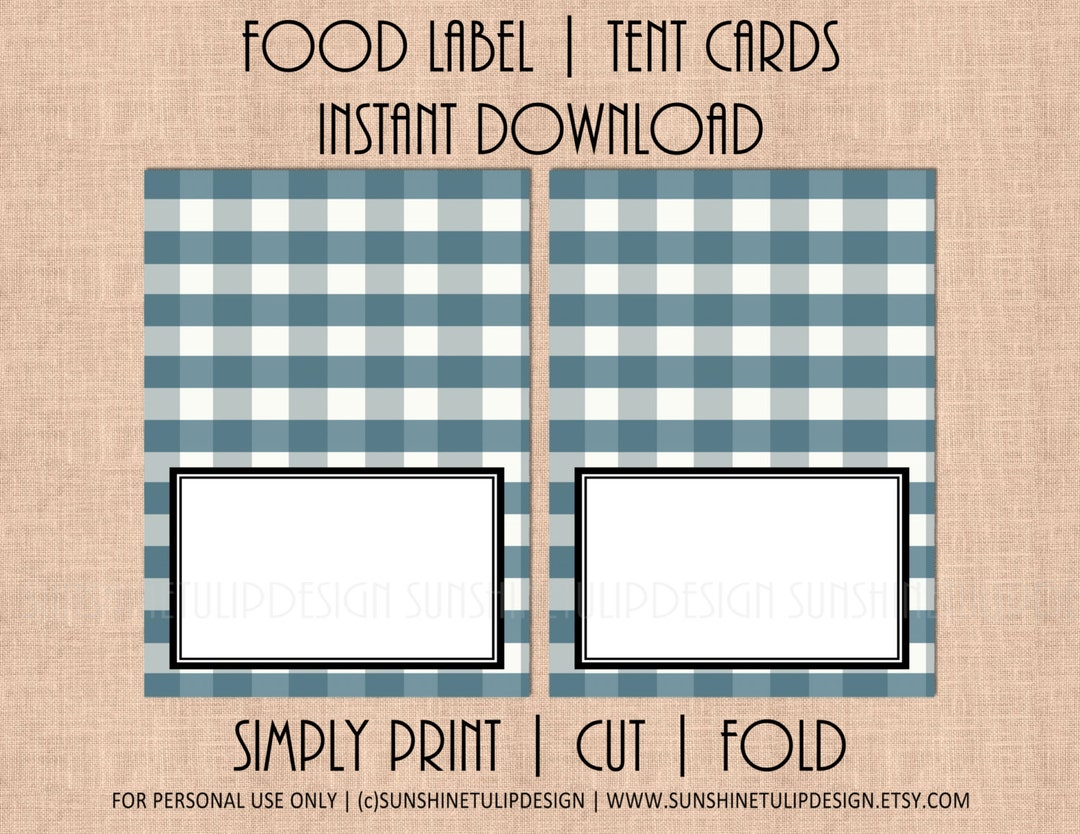 Printable Buffalo Plaid Check, Printable Plaid Navy and White Table ...
