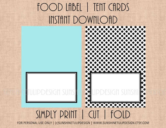 Luxury 44 Blank Card Labels