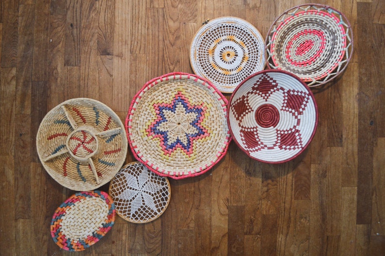 Vintage Basket Collection \u2022 Set of 7