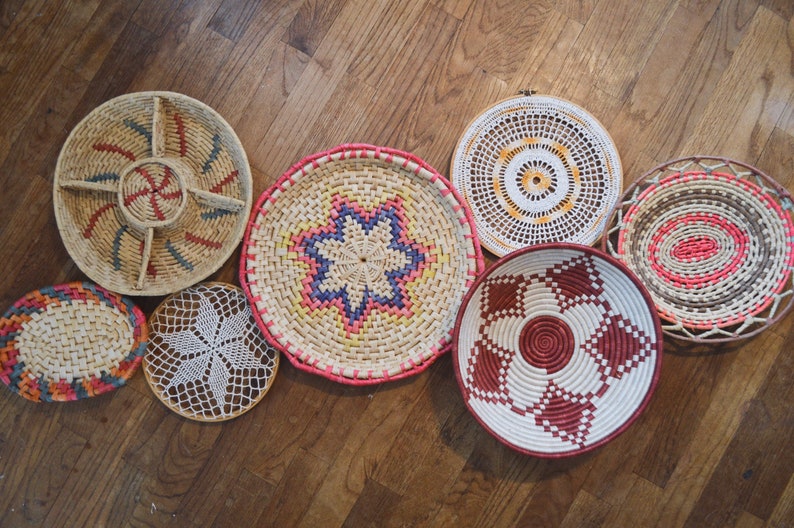 Vintage Basket Collection \u2022 Set of 7