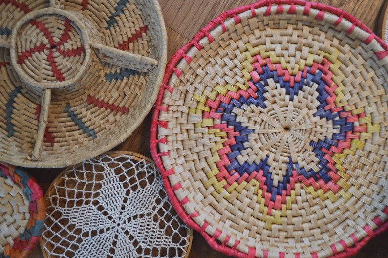 Vintage Basket Collection \u2022 Set of 7