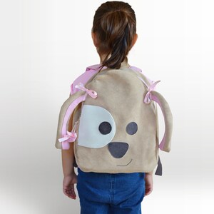 Sac à dos pour chien, sac à dos personnalisé pour tout-petit, sac préscolaire, sac à dos fait main, sac à dos animal, sac à dos fille