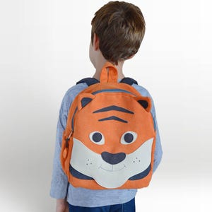Sac à dos tigre, sac à dos personnalisé pour tout-petit, sac à dos pour enfants, sac à dos fait main, sac à dos animal