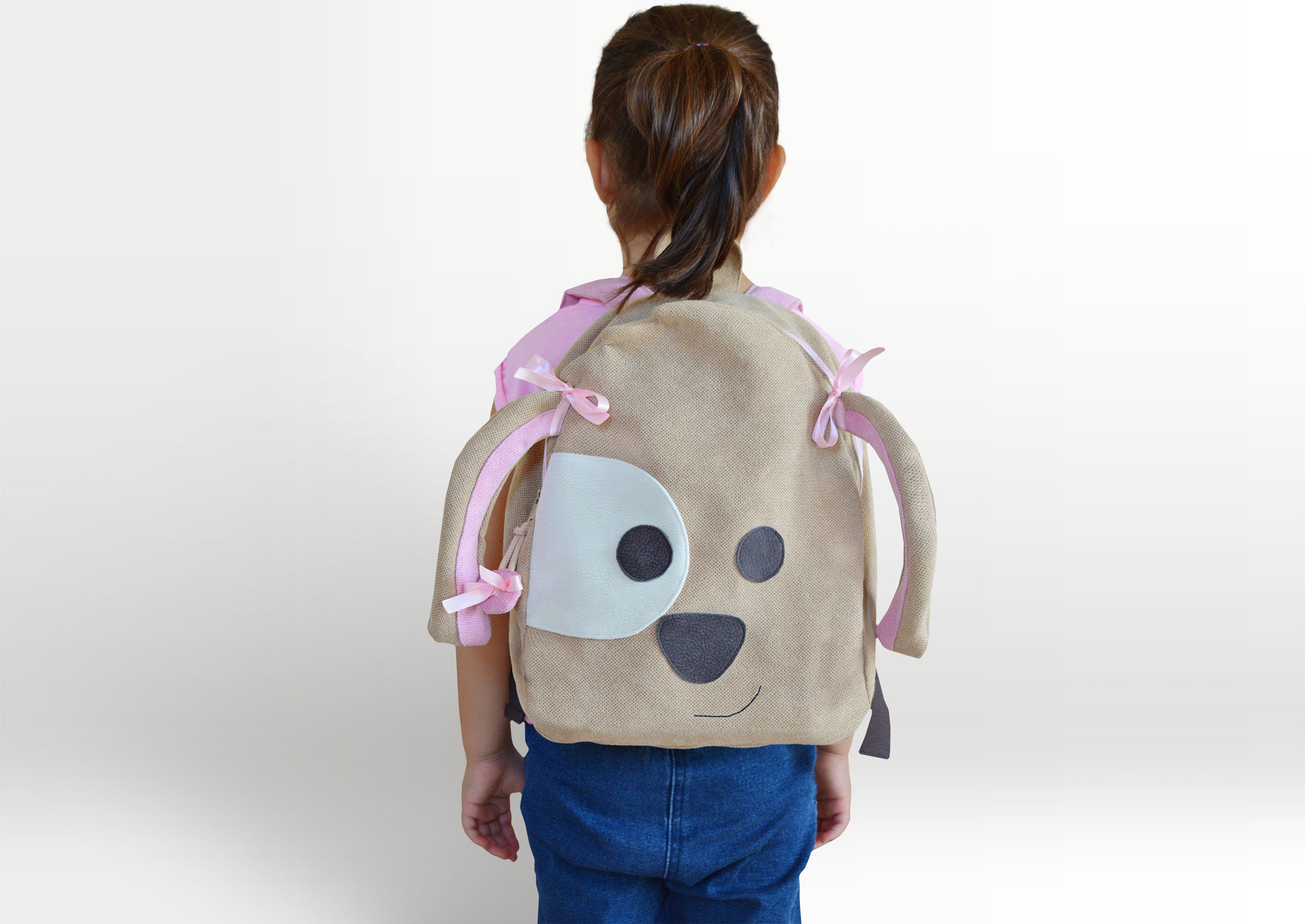 girls dog backpack