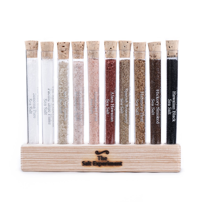 Cooking Samper Gourmet Cooking Sea Salt Sampler (order 2+ and Get a Free Salt Grinder ...