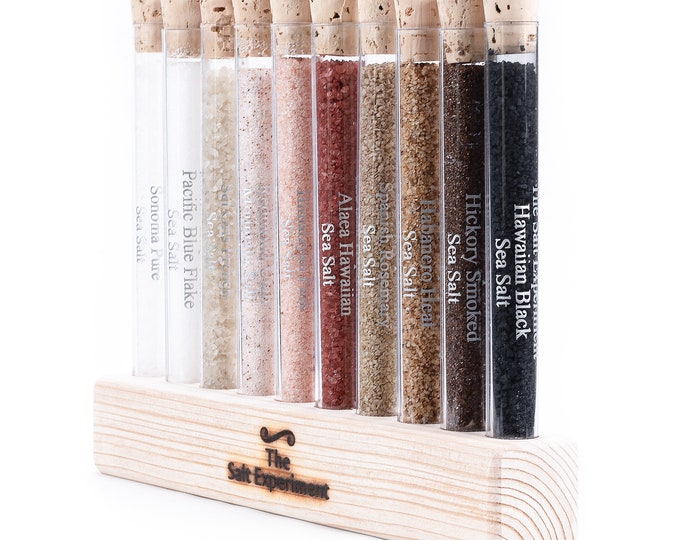 Gourmet Cooking Sea Salt Sampler (Order 2+ and get a free salt grinder!)