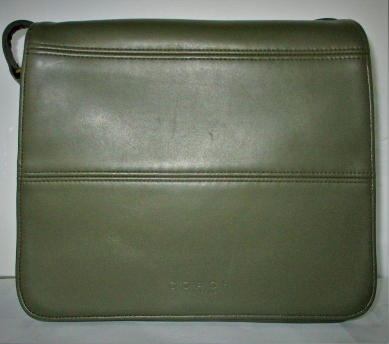 olive coach purse