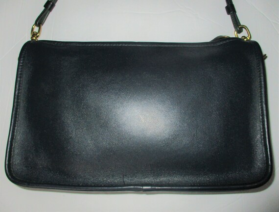 Coach Vintage Bonnie Cashin Green Zippered Clutch