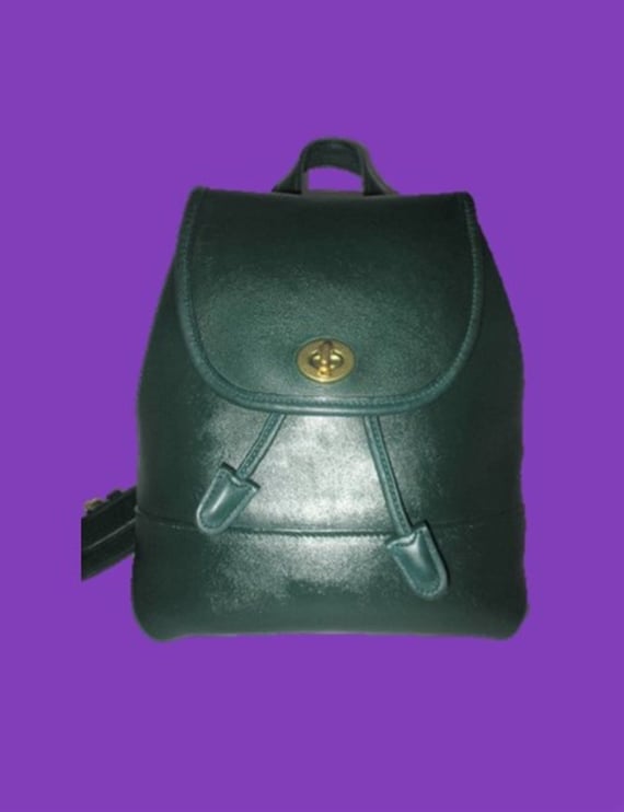 coach drawstring backpack