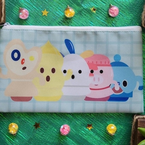 Kir*by Pencil Case / Redd Pencil Case / Gyroid*s Pencil Case / ACNH Inspired Pencil Case / Poyo Pencil Case