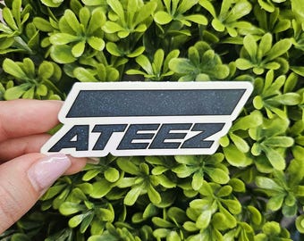 Pegatina del logotipo de ATEEZ