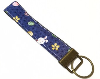Blue Rabbit Charm For Bracelet Wristlet Dangle Miniblings Sitting Easter Bunny