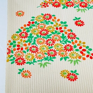 Silk, vintage Kimono Japanese fabric, Japanese fabric, floral kimono fabric, vintage silk fabric 200cm