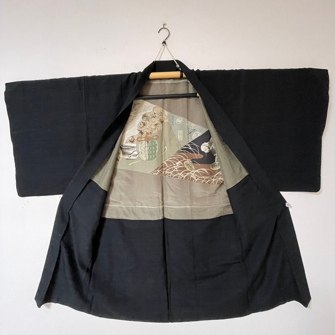 Haori for Men Vintage Japanese Haori Kimono Kimono Jacket - Etsy