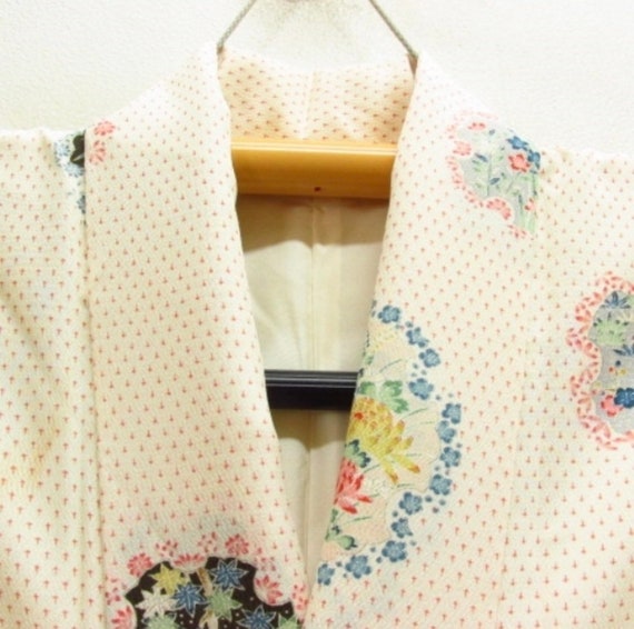 Kimono Japan, Silk floral pattern kimono, Vintage… - image 2