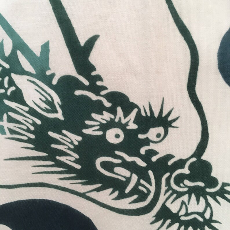 tapestry Free shipping, art wrapping cloth Tenugui cotton fabric Japanese fabric blue dragon fabric