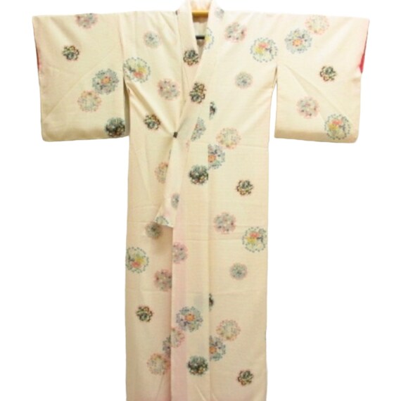 Kimono Japan, Silk floral pattern kimono, Vintage… - image 4