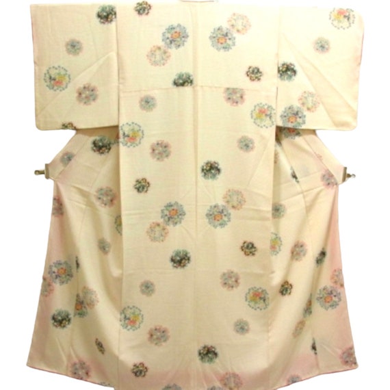 Kimono Japan, Silk floral pattern kimono, Vintage… - image 6