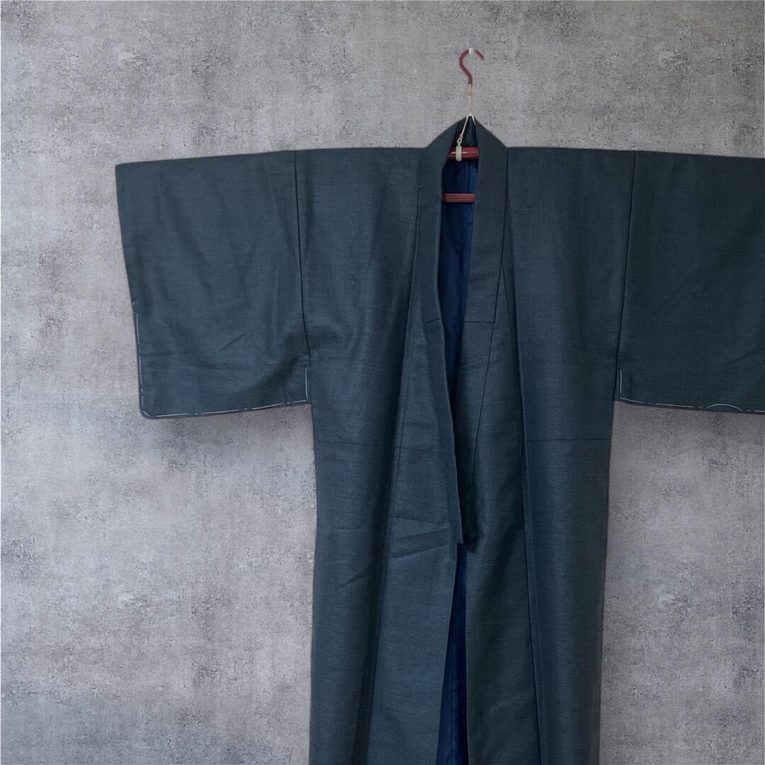 Men's Vintage Pink & Wine & Burgundy Kimono M/L