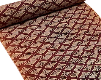 Silk Obi Fabric Bolt, Silk Bolt, Kimono Belt Fabric, Brown Silk Obi Fabric Bolt, Silk Bolt, Kimono Belt Fabric, Brown