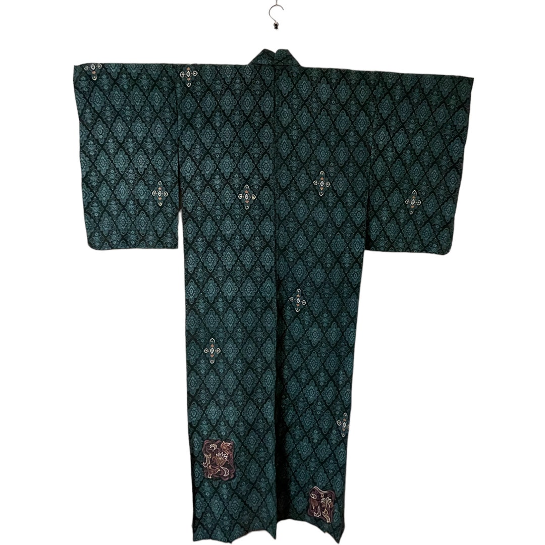 Vintage Summer Kimono, Japanese Summer Dress, Japanese Summer Dress - Etsy