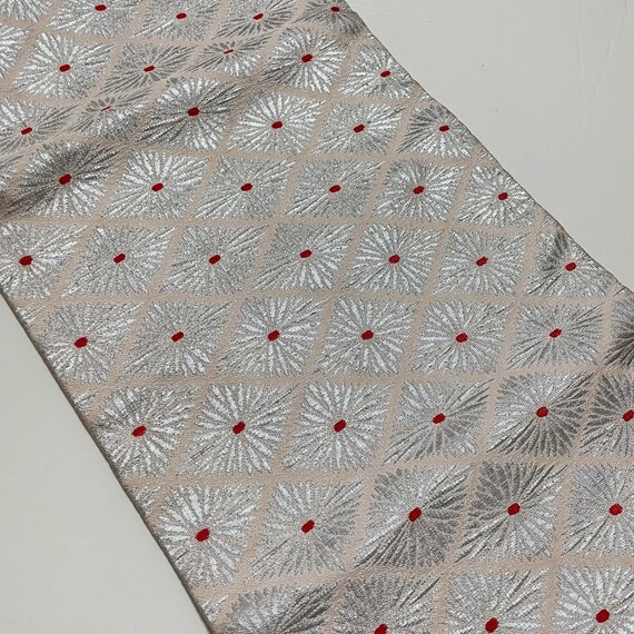 Vintage Obi, Japanese Kimono belt, Japanese silk … - image 5