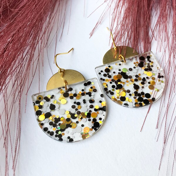 Confetti Earrings Etsy
