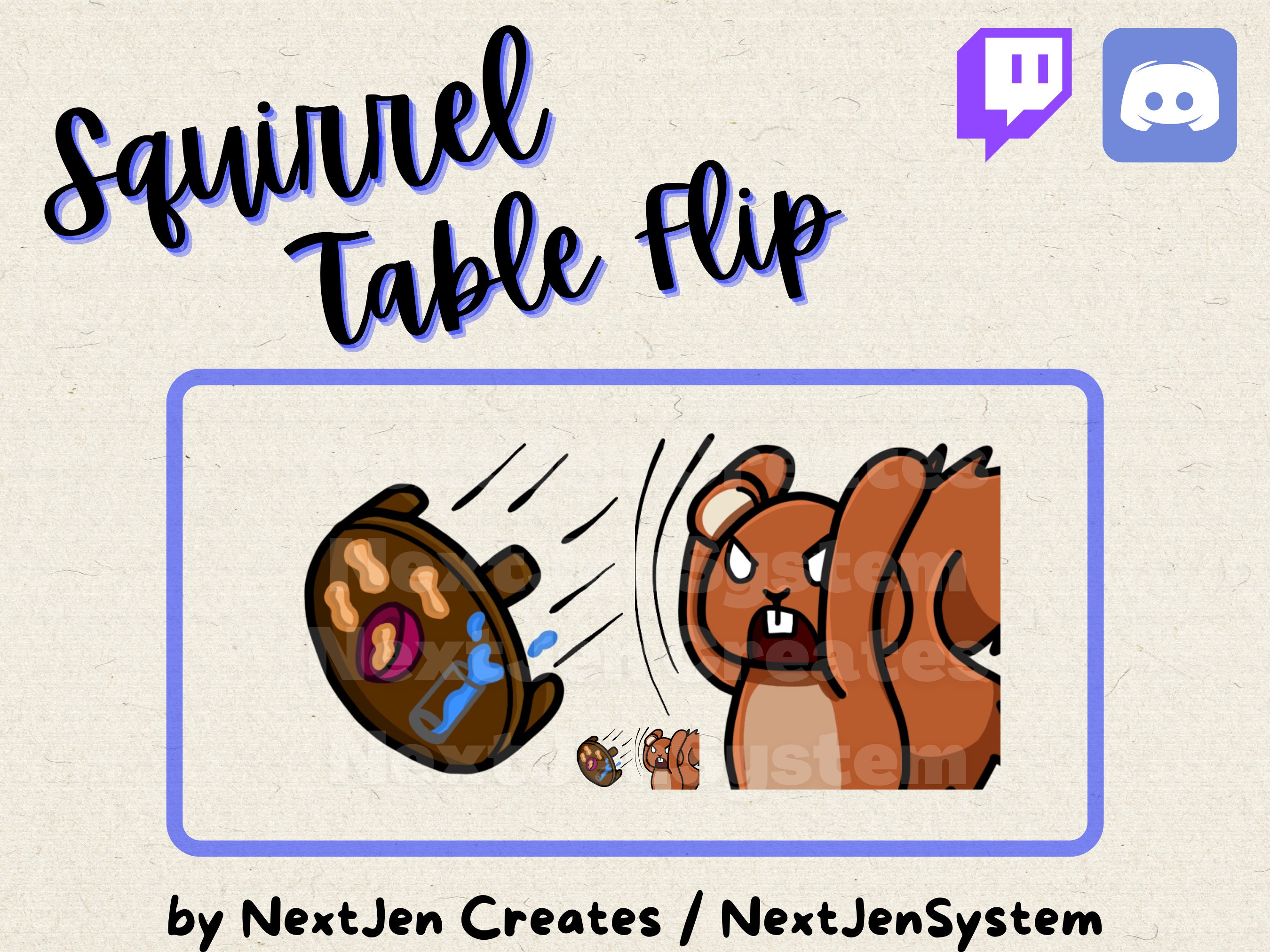 Table Flip Emote Twitch Emote  Emote Discord 