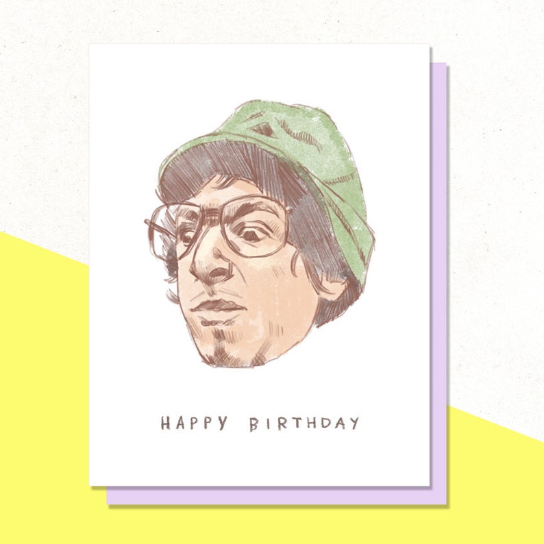 Snl Andy Samberg Threw It On The Ground Threw It on the Ground Happy Birthday Card, Andy Samberg, Saturday