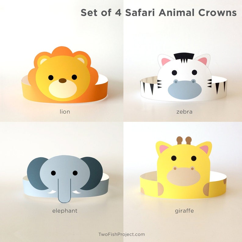 Jungle Childrens belt handmade adjustable kids d ring lion elephant zebra