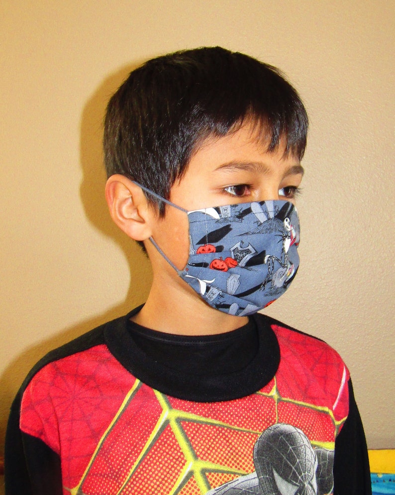 Set of 2 CHILD MASK for 69yrs Made in USA 2 Layers Etsy