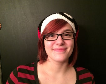Pokeball Hat - Adult size - Crocheted [MADE TO ORDER]