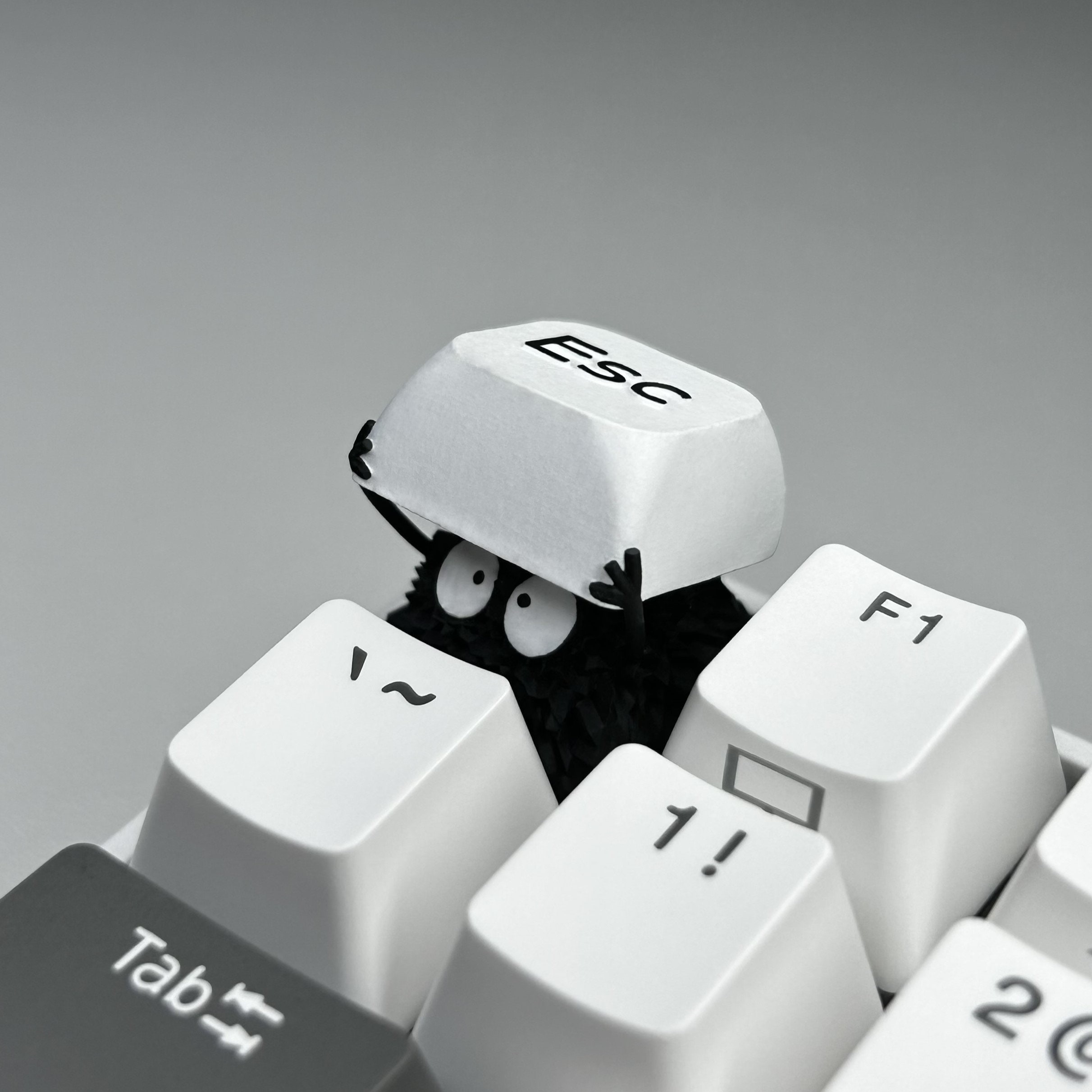 キーボード Artisan keycap Grimmy BaBaC Rubrehose Keyboard Gremlin Artisan Keycap for MX Style Mechanical
