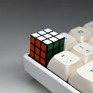 Puzzle Cube Artisan Keycap for MX Style Mechanical Keyboard Switches
