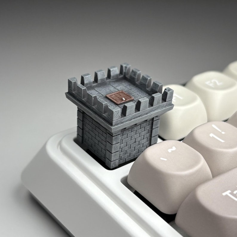 Castle Tower Artisan Keycap for MX Style Mechanical Keyboard Switches ...