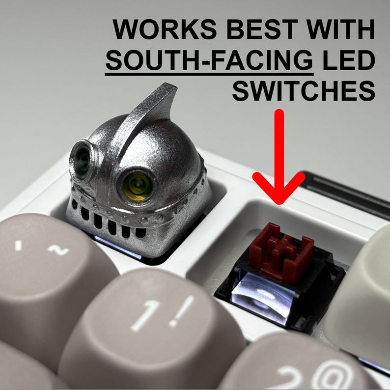 Retro Robot Keycap for MX Style Mechanical Keyboard Switches - Etsy