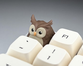 Tecla de búho cornudo para interruptores de teclado mecánico estilo MX