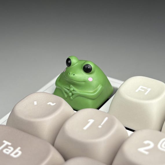 Shy Frog Artisan Keycap for MX Style Mechanical Keyboard Switches