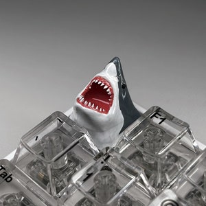 Nakładka na klawisze Great White Shark Artisan do przełączników mechanicznych klawiatur MX
