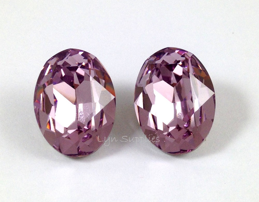 Swarovski Stones Article 4120. Size 18x13mm and 14x10. Price is